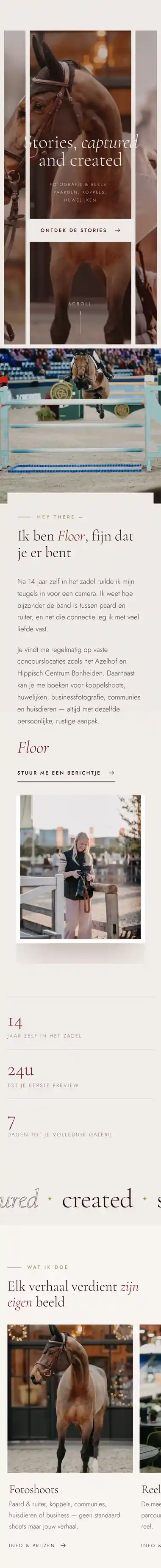Screenshot of F. Delen on a smartphone